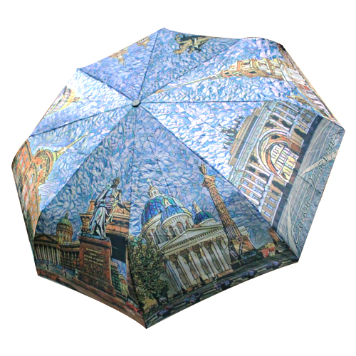 Зонт складной авт. 'Мозаика' арт.905